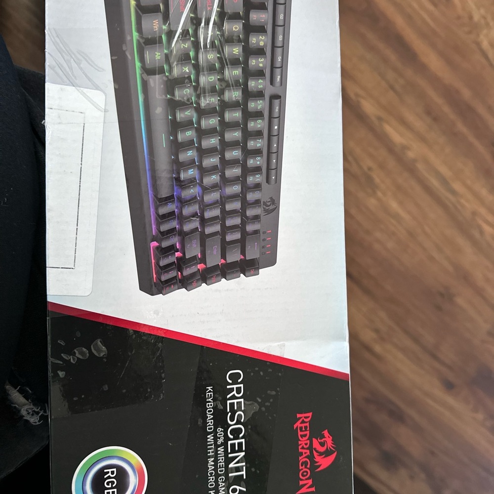 Crescent RGB Gaming Keyboard - Black